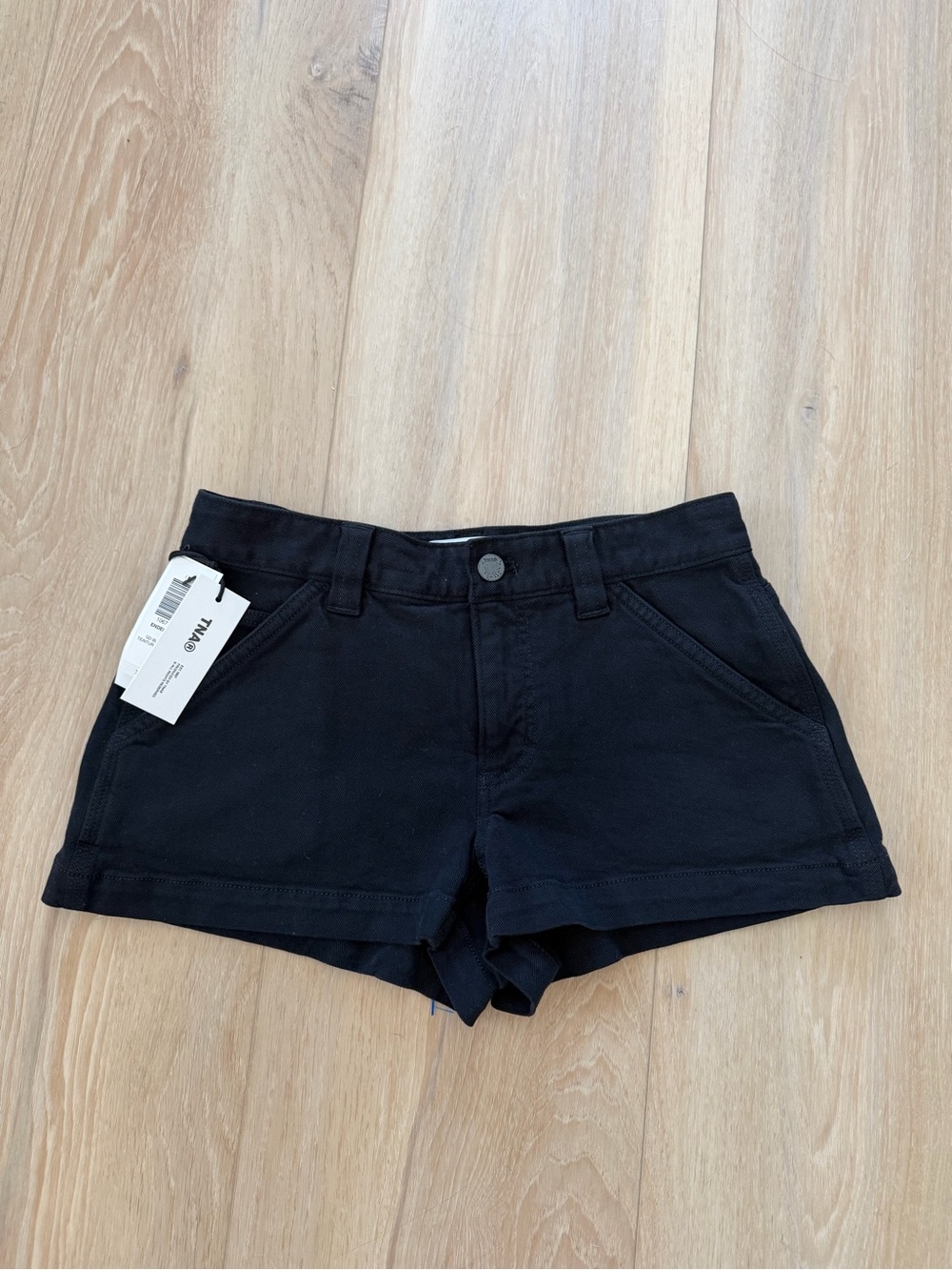 TNA Black Women's Denim Shorts